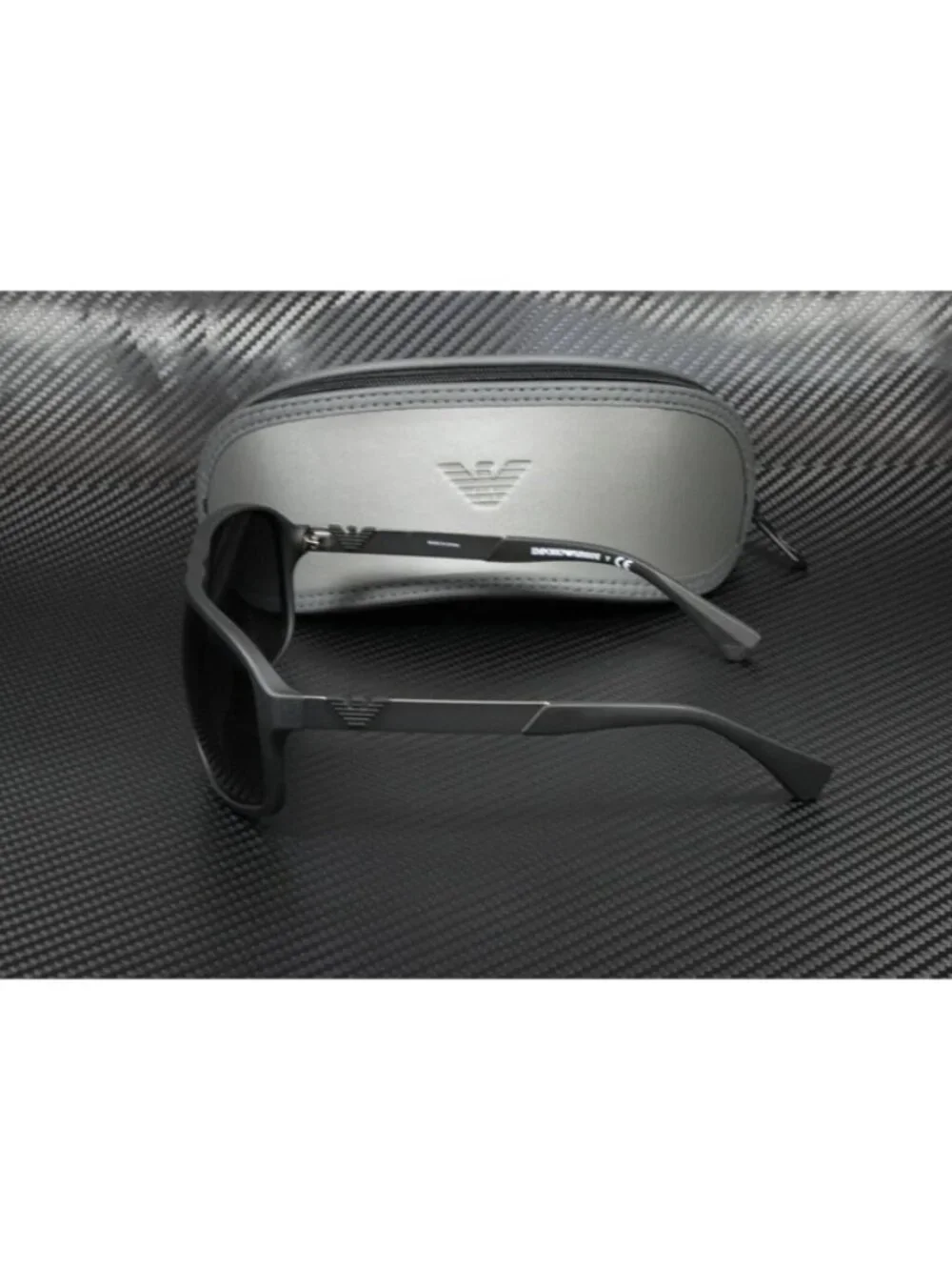 New Emporio Armani Men  Black Sunglasses  64- 13- 130